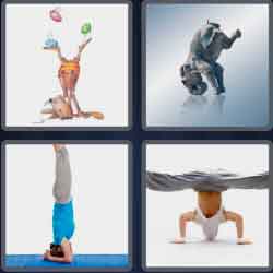 4-pics-1-word-9-letters-headstand