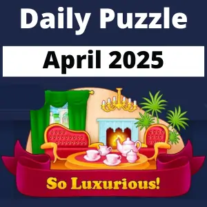 Daily puzzle So Luxurious April 2025