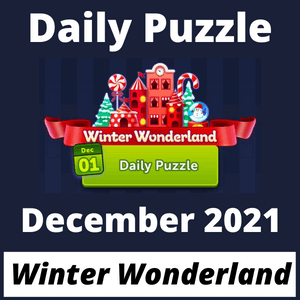 Daily puzzle Winter Wonderland December 2021